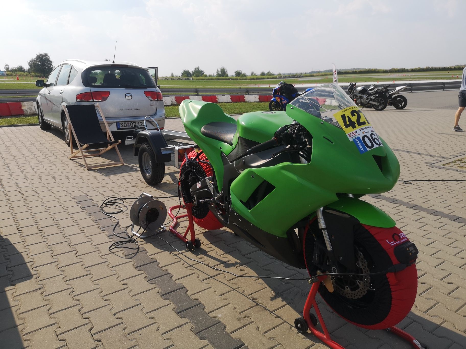 Kawasaki ZX6R- Wersja torowa