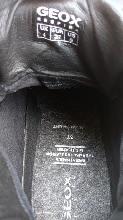 Sapatilhas Botas Geox Impermeáveis