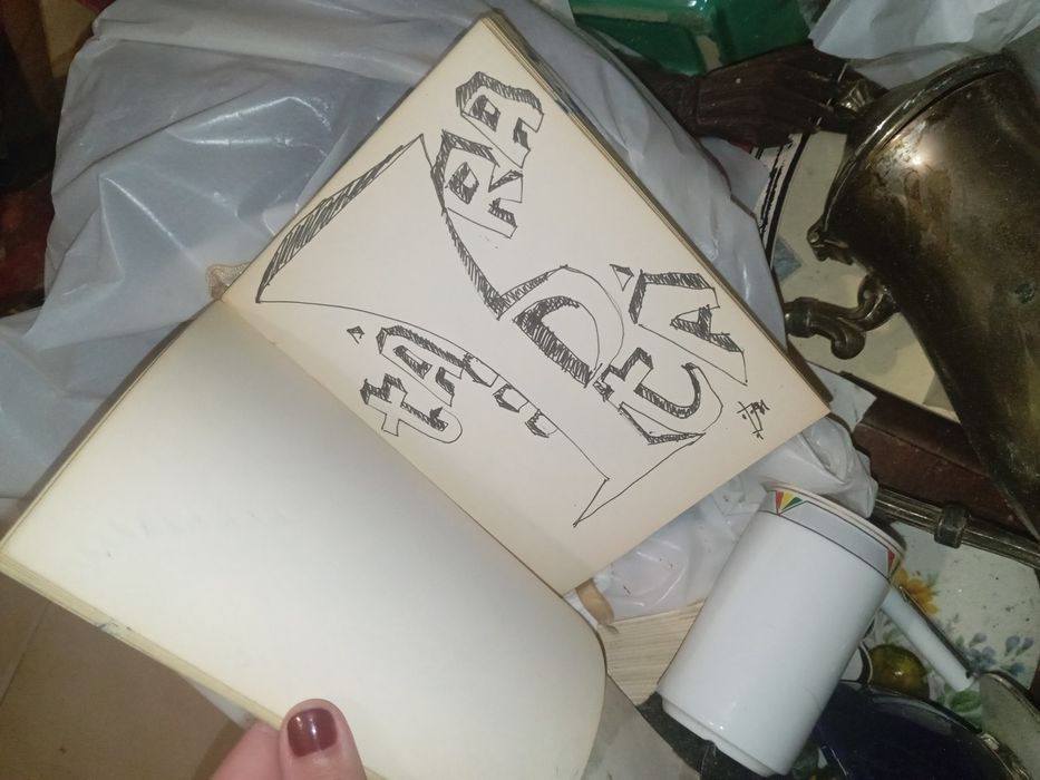 Desenho s do Fernando Jorge com defeito. A capa e bloco