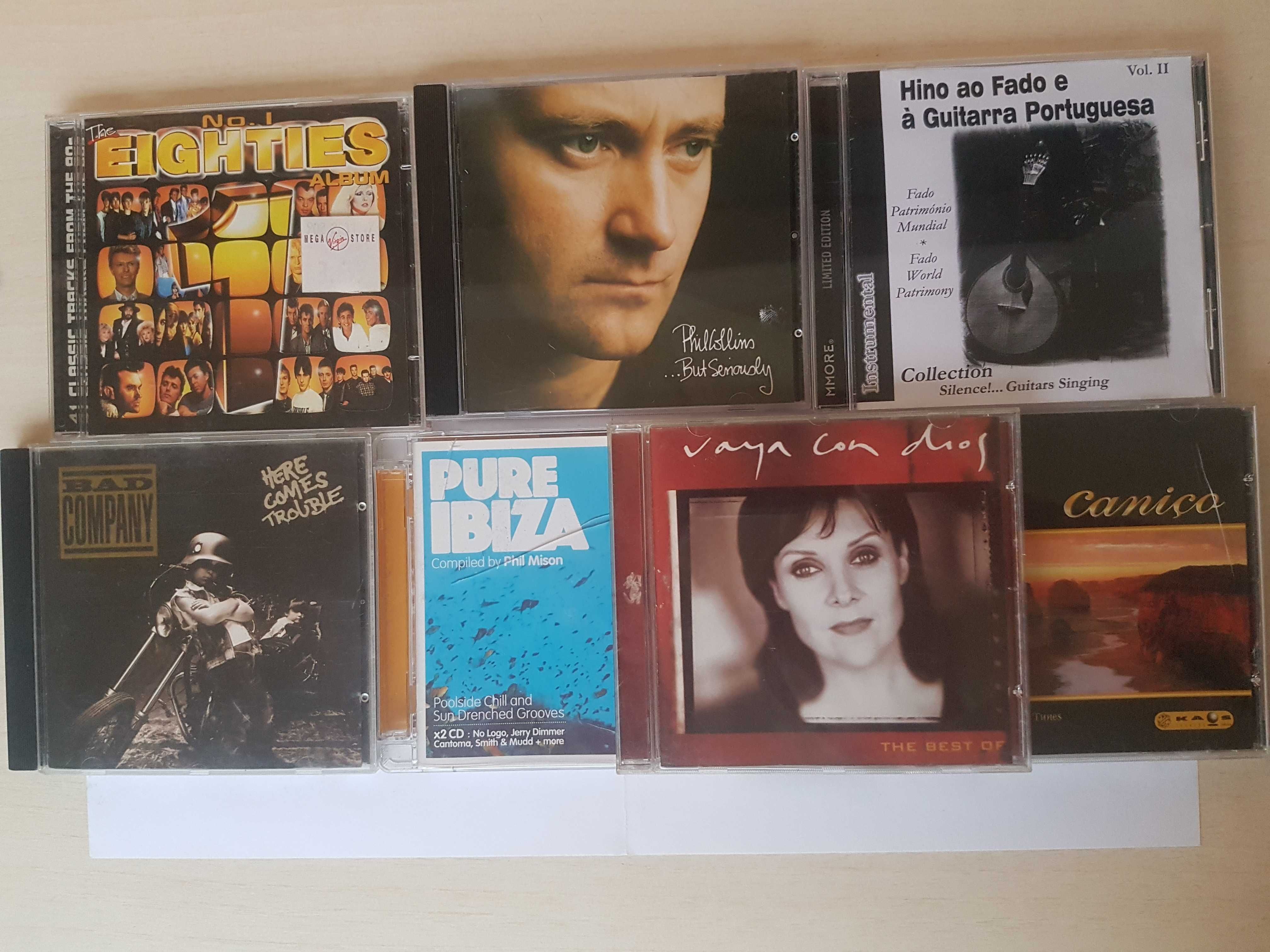 13 CD's - Vários estilos Musicais - Total 13 euros