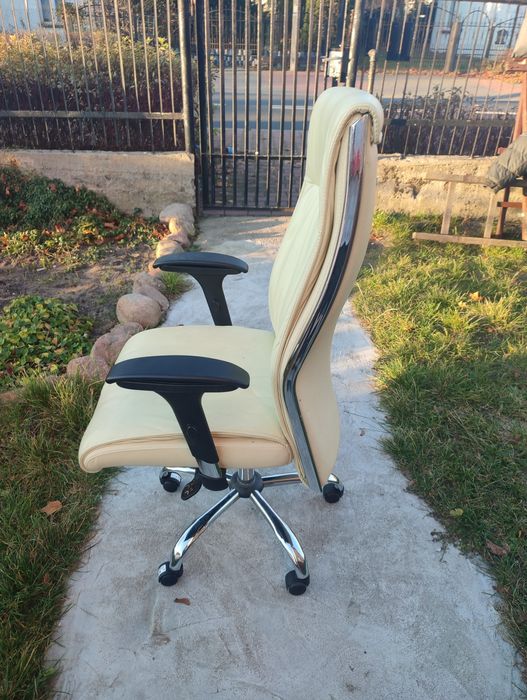 Skórzany Fotel biurowy