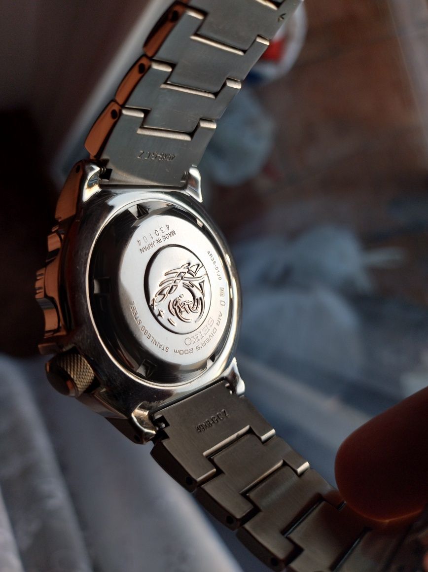 Zegarek Seiko monster