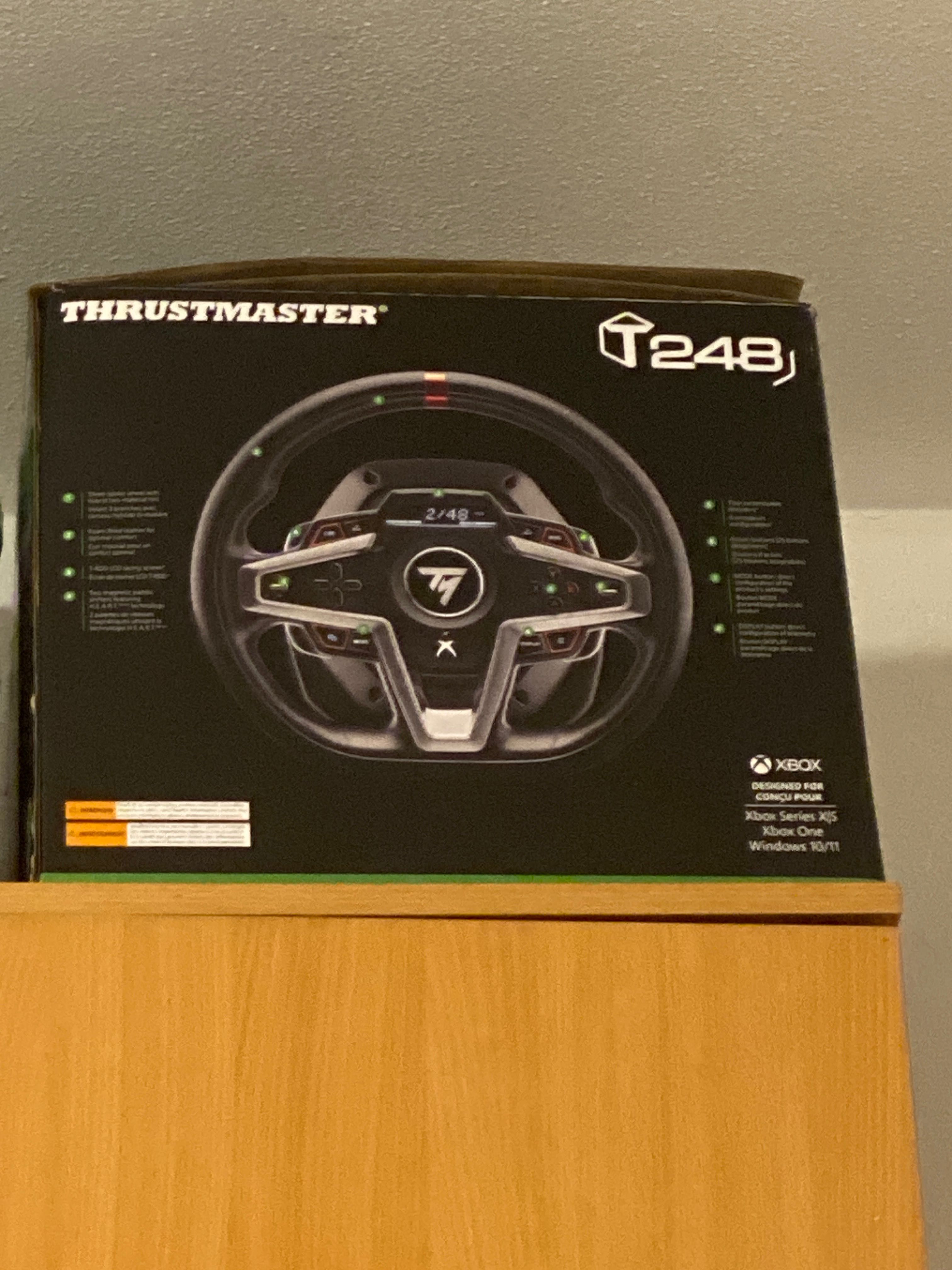 Volante Thrustmaster T248 Racing Wheel Xbox Series X|S/Xbox One/PC