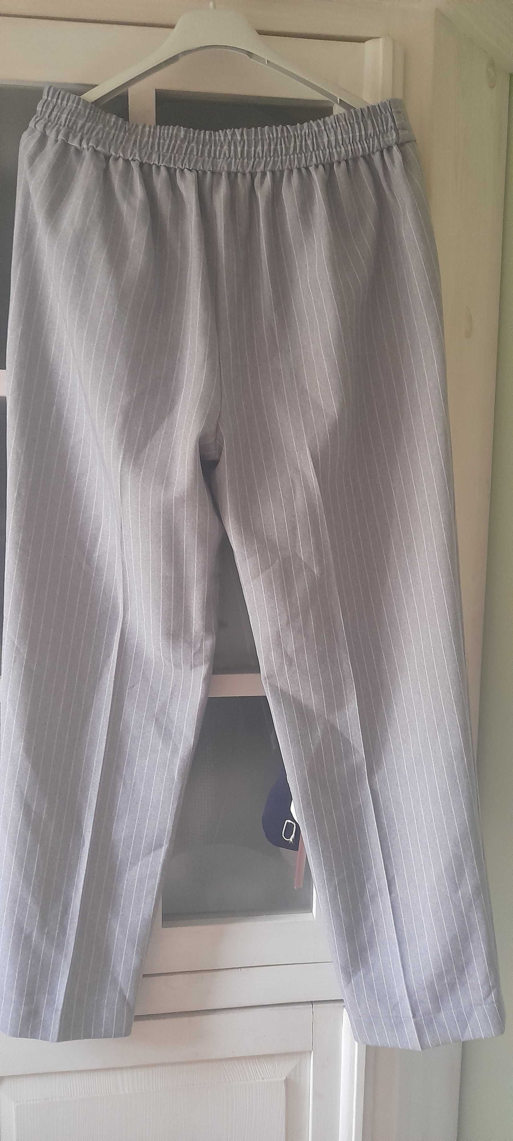 Spodnie szare eleganckie 38/40 nowe
