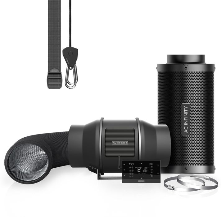 Комплект для фільтрації повітря AC Infinity, для гідропоніки.