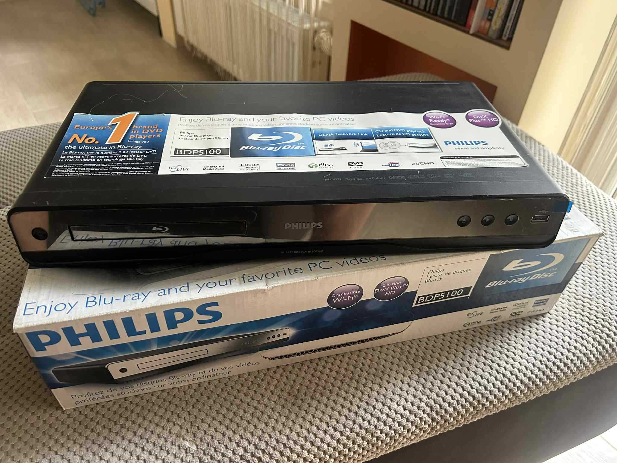 Blu-Ray Philips BDP5100 Wi-Fi
