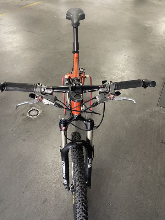 Bicicleta suspensão total rockrider Shimano XT lX