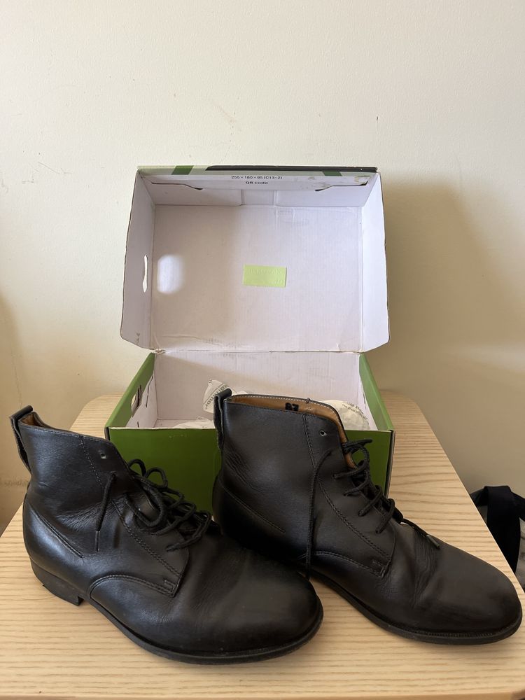 Botas Colégio Militar, tamanho 36