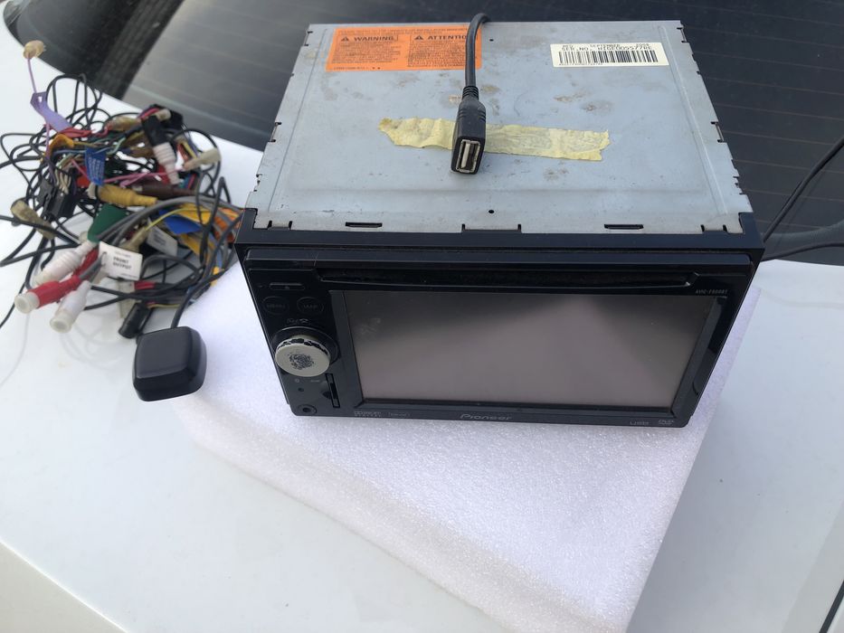 Pioneer. 2 din dvd, usb, sd, GPS модуль, Bluetooth магнитола