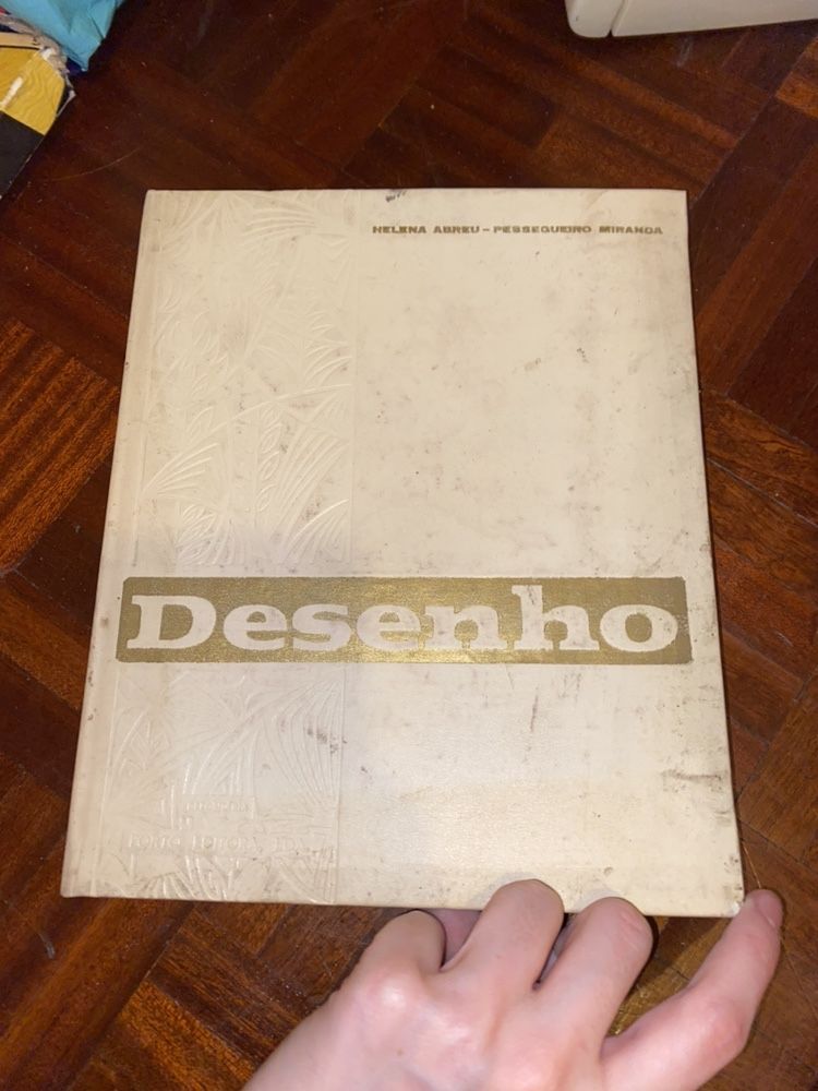 Conjunto de 2 Livros de Desenho dos anos 60- Capa Dura