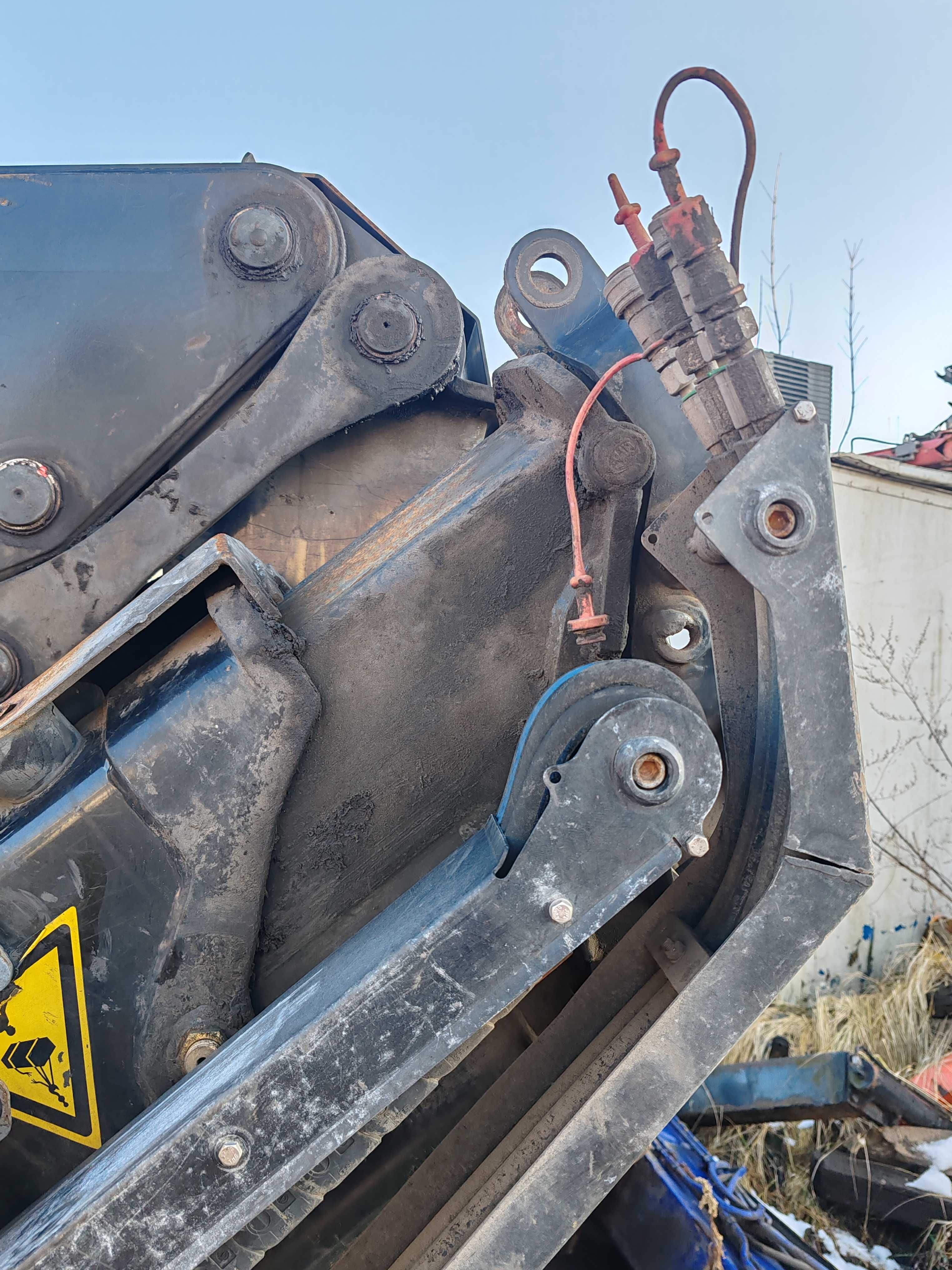 Кран маніпулятор HMF 1420 K2 Palfinger Hiab Fassi Copma Atlas