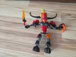 Zestaw klocków LEGO HERO Factory PYROX 44001 Róg Miecz Czerwony