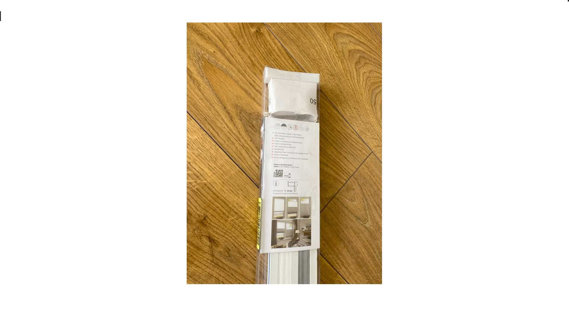 Roleta plisowana Gardina Easyfix  dzień, noc 80x130 cm 1 szt.