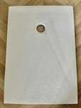 Brodzik Konglomerat  100x70x3cm Radaway Kyntos Blanco