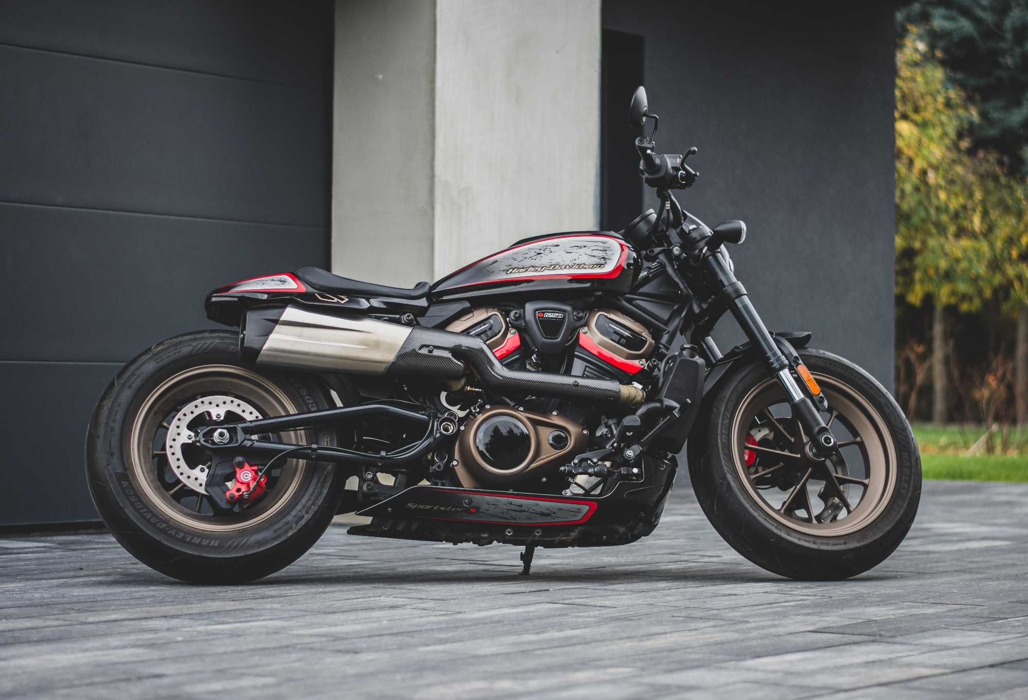 Harley Sportster S 2021 Custom (zamiana na turystyk)