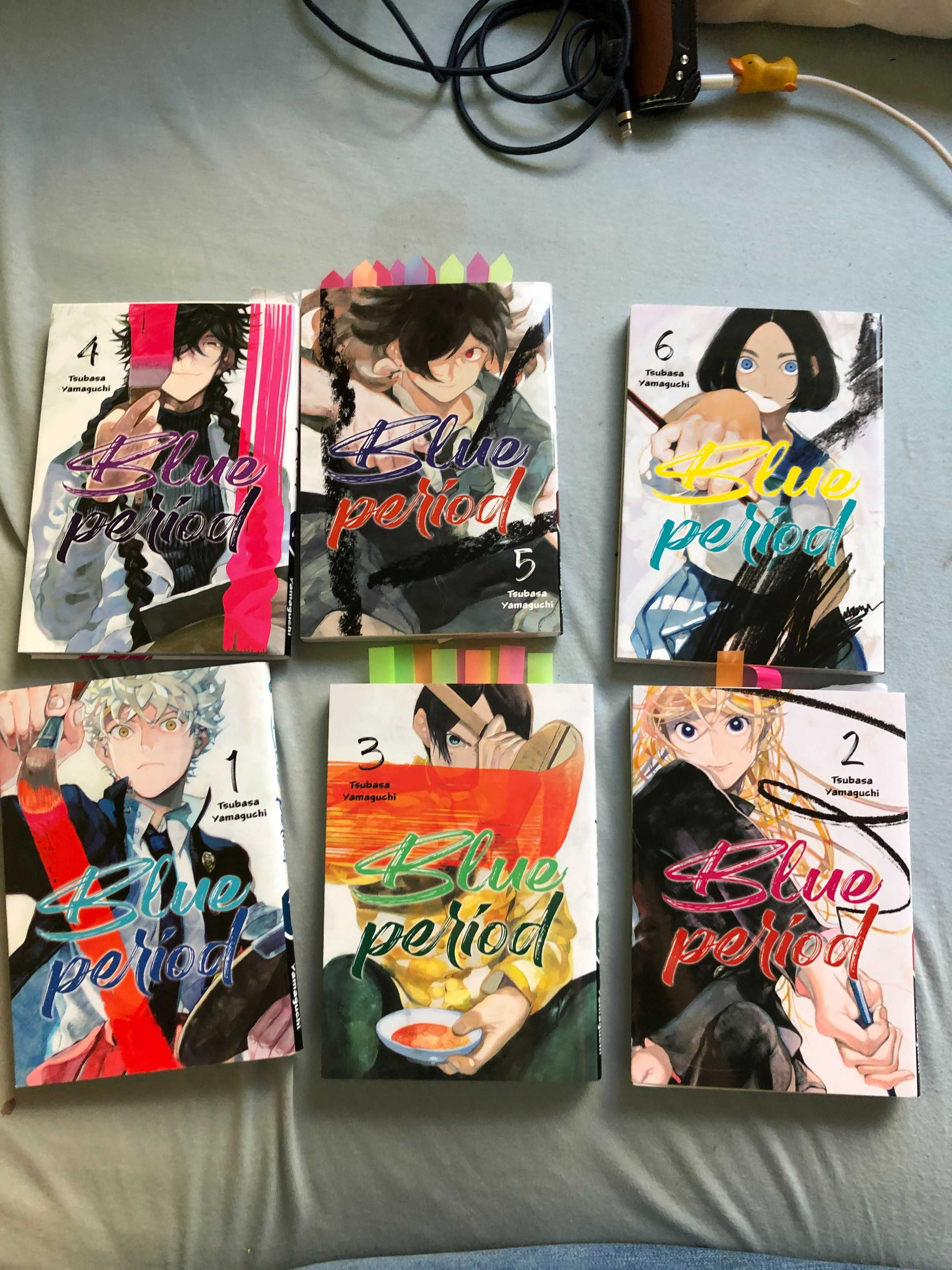 manga blue period 1-6 dodatki