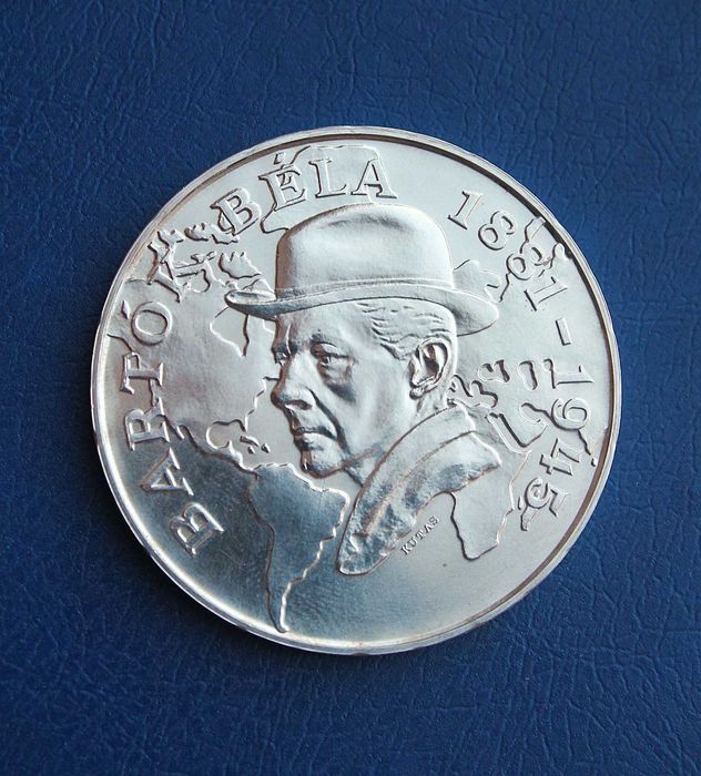 Венгрия 500 форинтов 1981 BARTOK BELA
