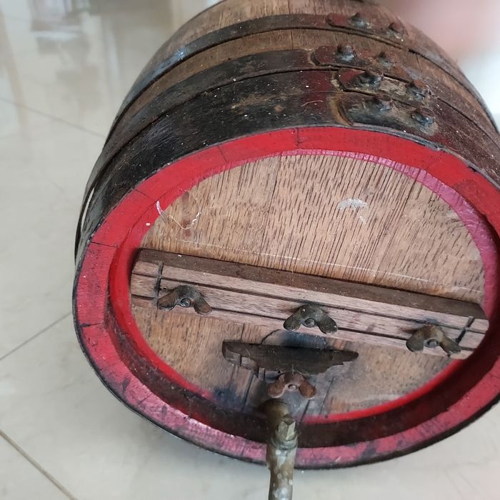 Pipa em madeira.