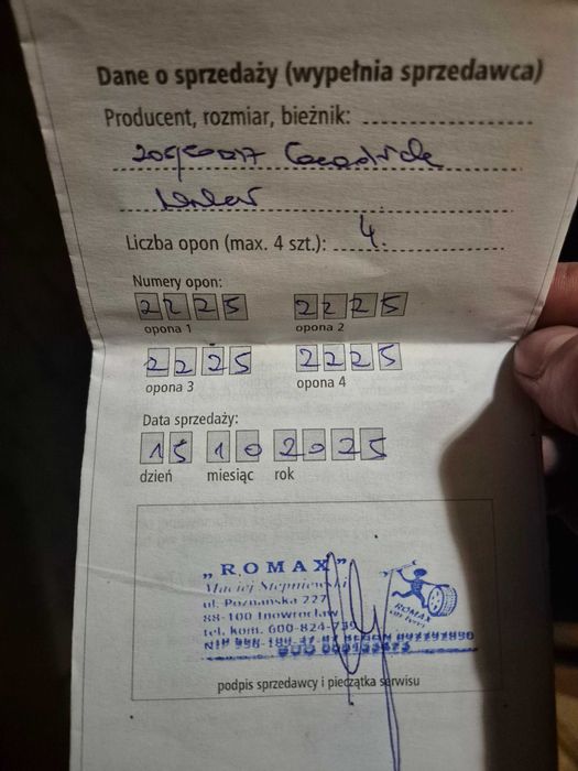 Sprzedam opony r 17 205/50 zimowe  nowe