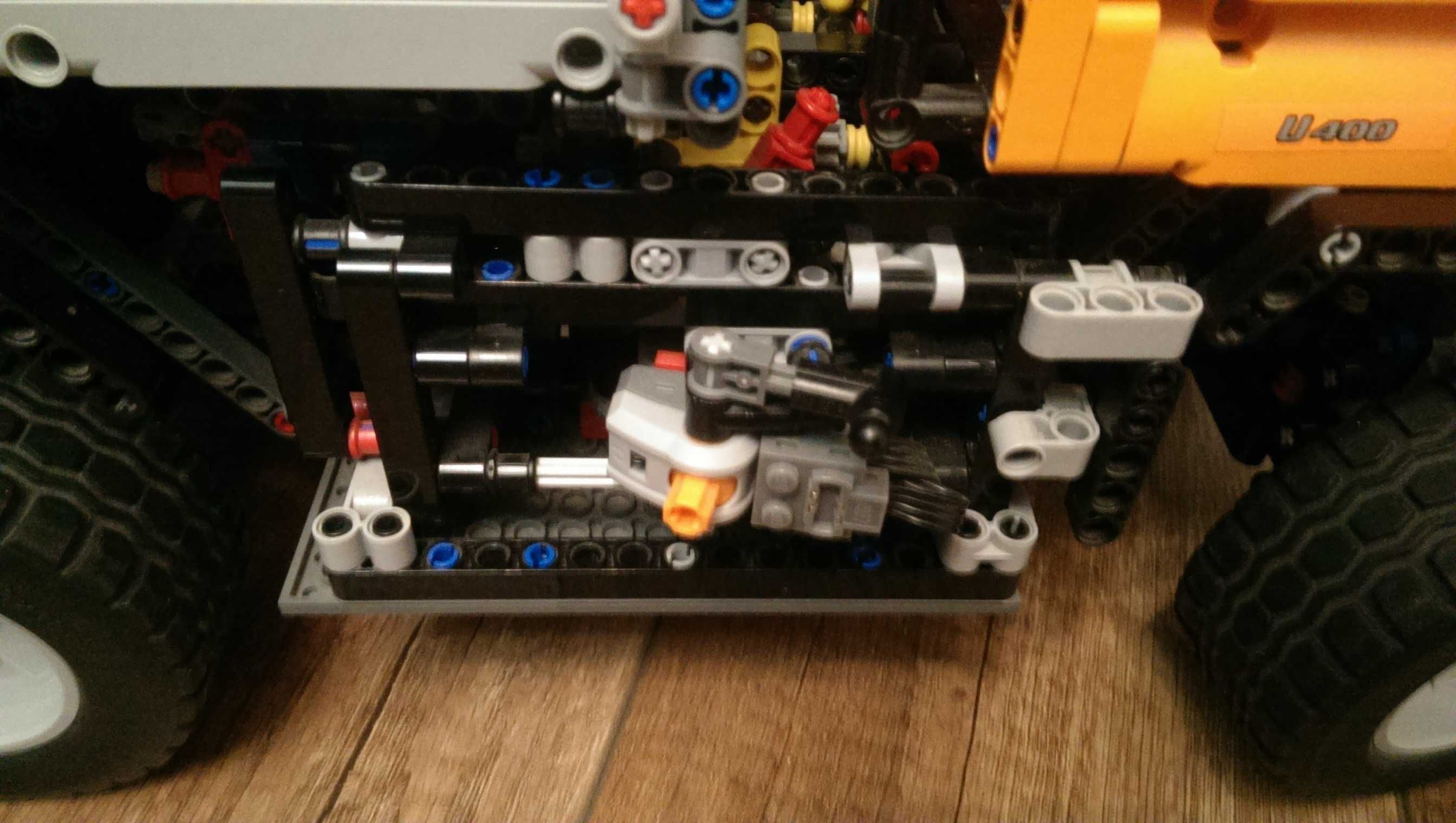 LEGO 8110 Technic Mercedes Benz Unimog U 400 + DODATKI Lego LED