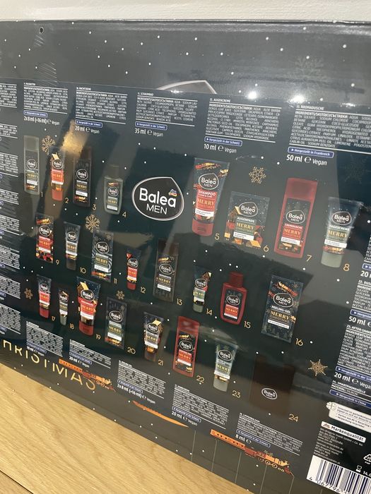 Чоловічий адвент-календар Balea 2025 адвент календар