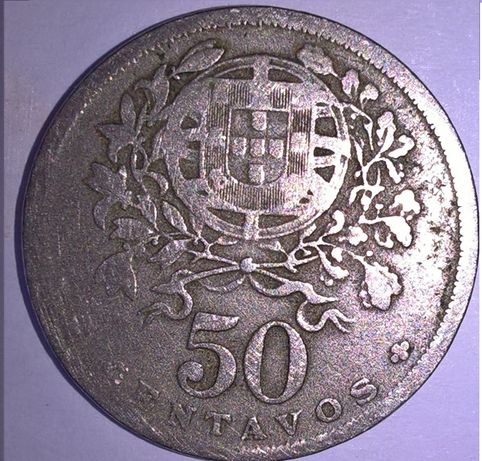 Moeda 50 centavos 1930