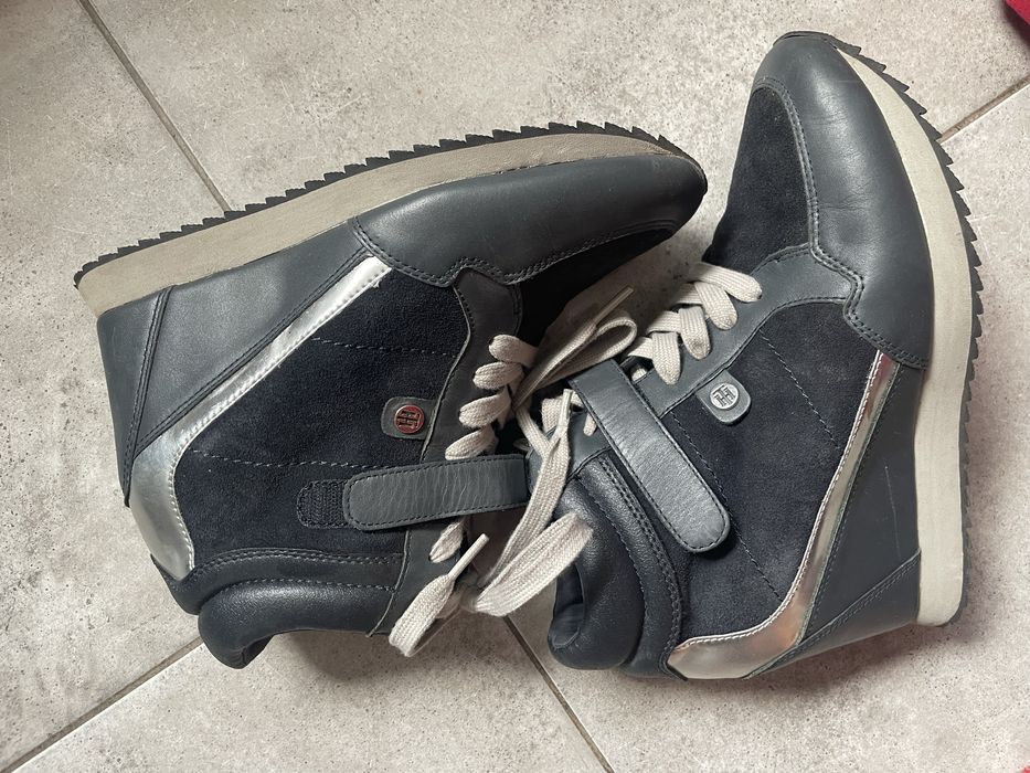 Botki na koturnie 39 tommy hilfiger