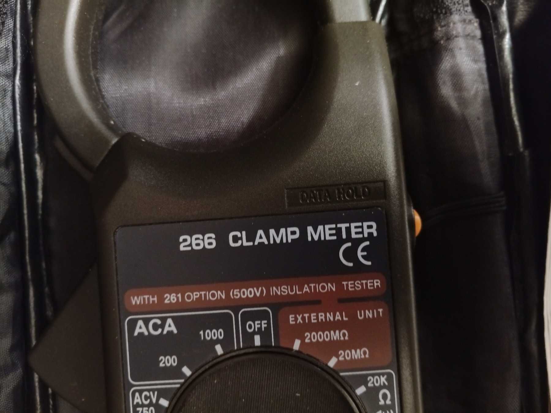 266 clamp meter  токовые клещи новые