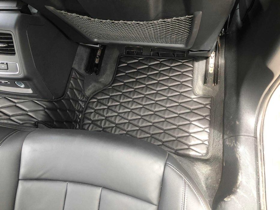 Коврики в салон Екошкіра для Audi (A4 B4 B5 B6 B7 B8 B9) Экокожа