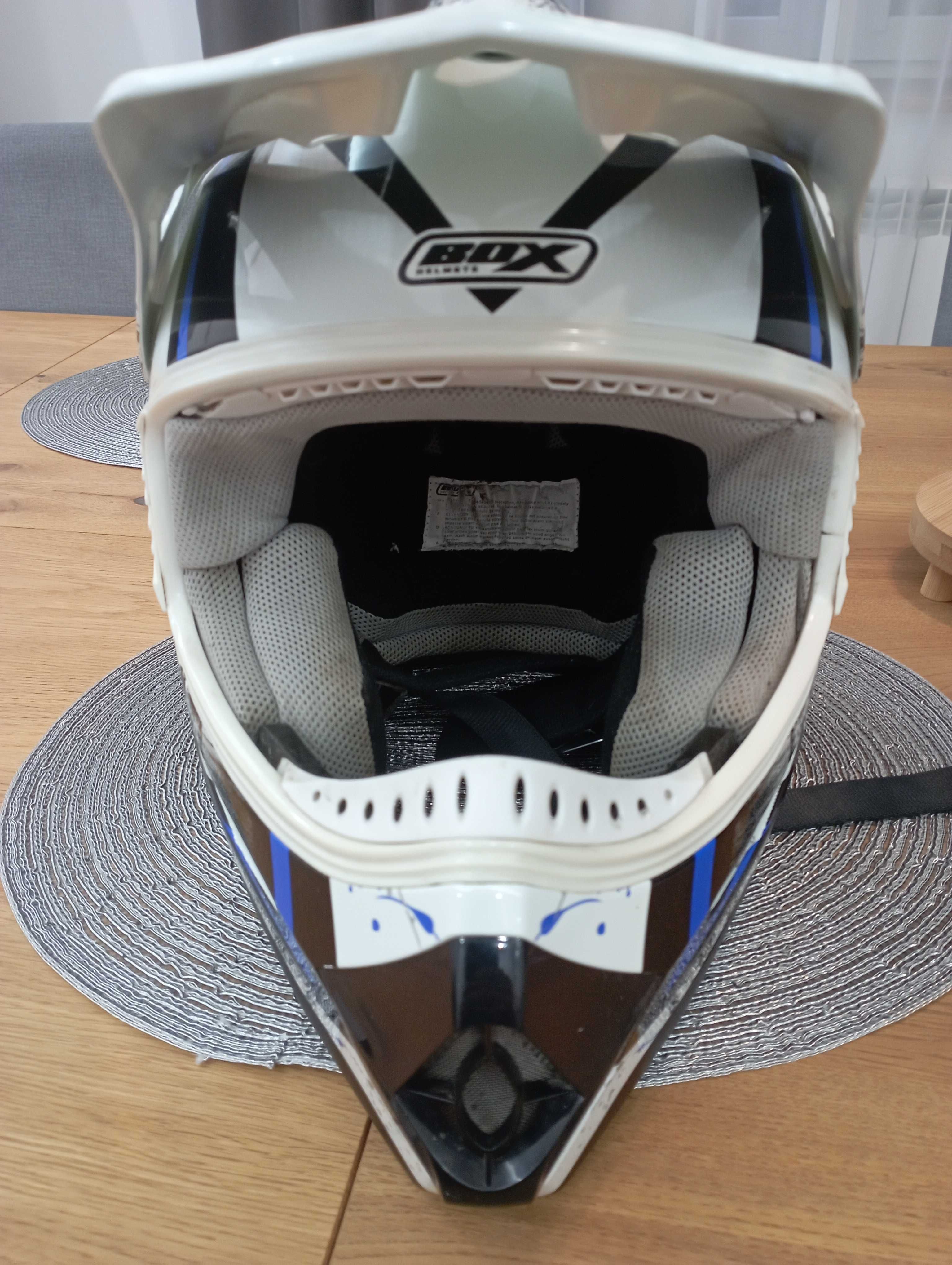 Kask motocyklowy BOX Helmets cross/quad