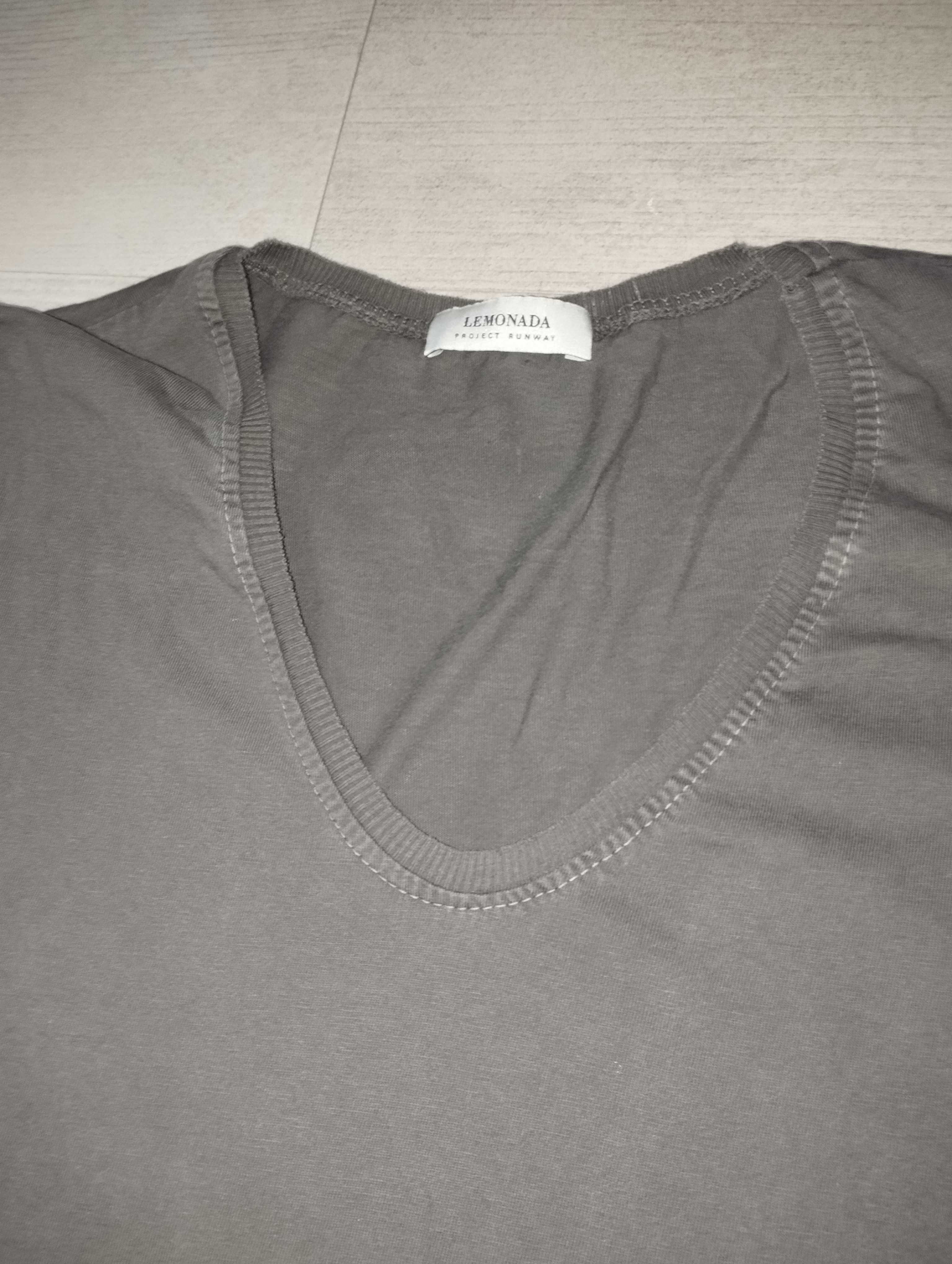 T-shirt Lemonada kolor czekoladowy rozm M