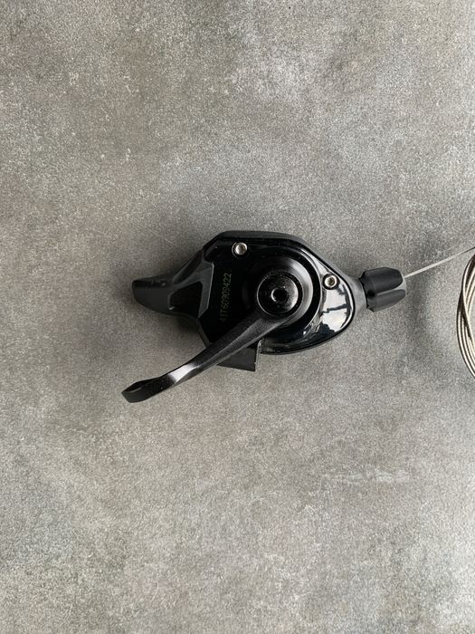 Desviador traseiro + manete SRAM GX