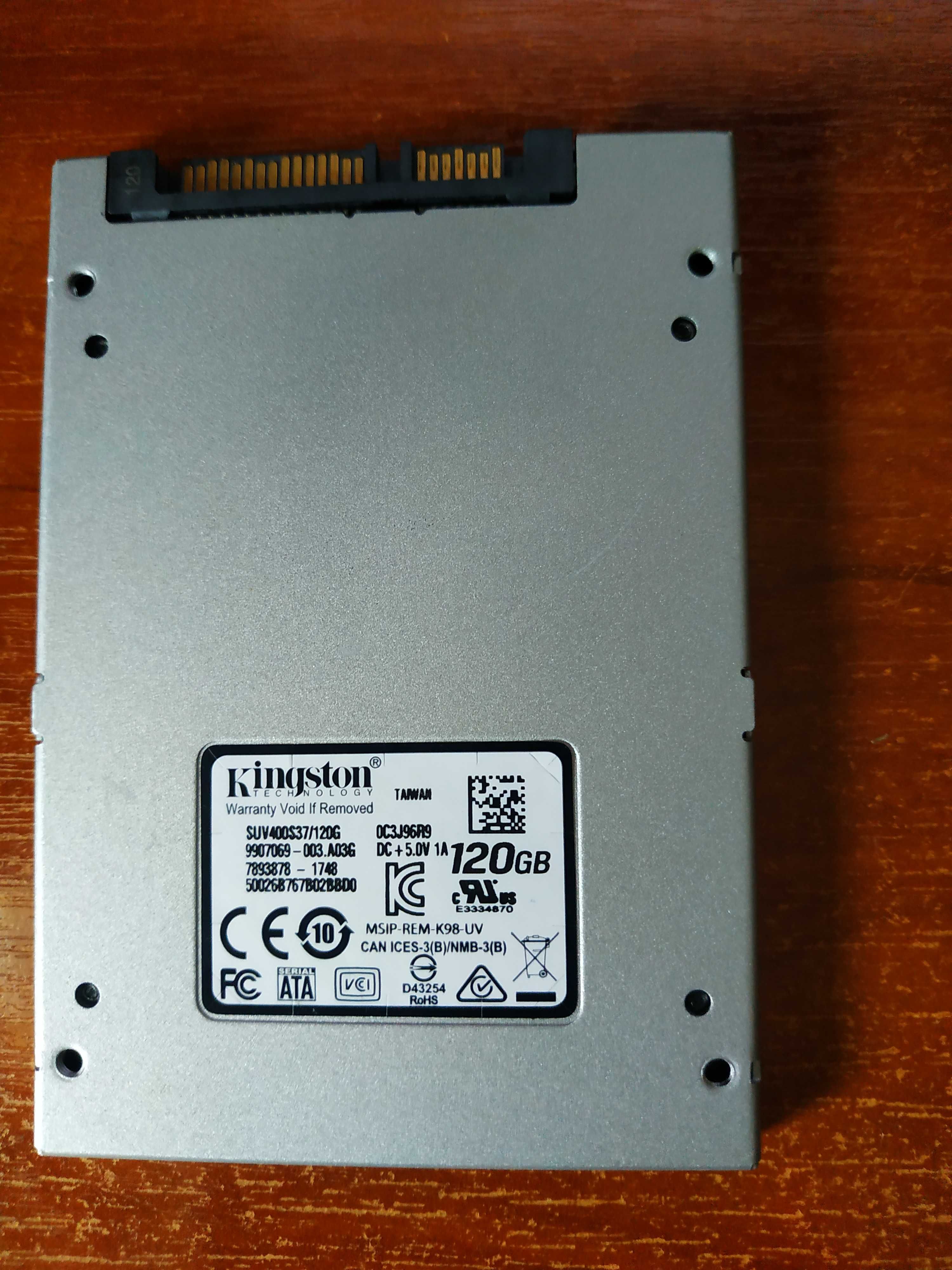 SSD Kingston 512Gb & 120Gb