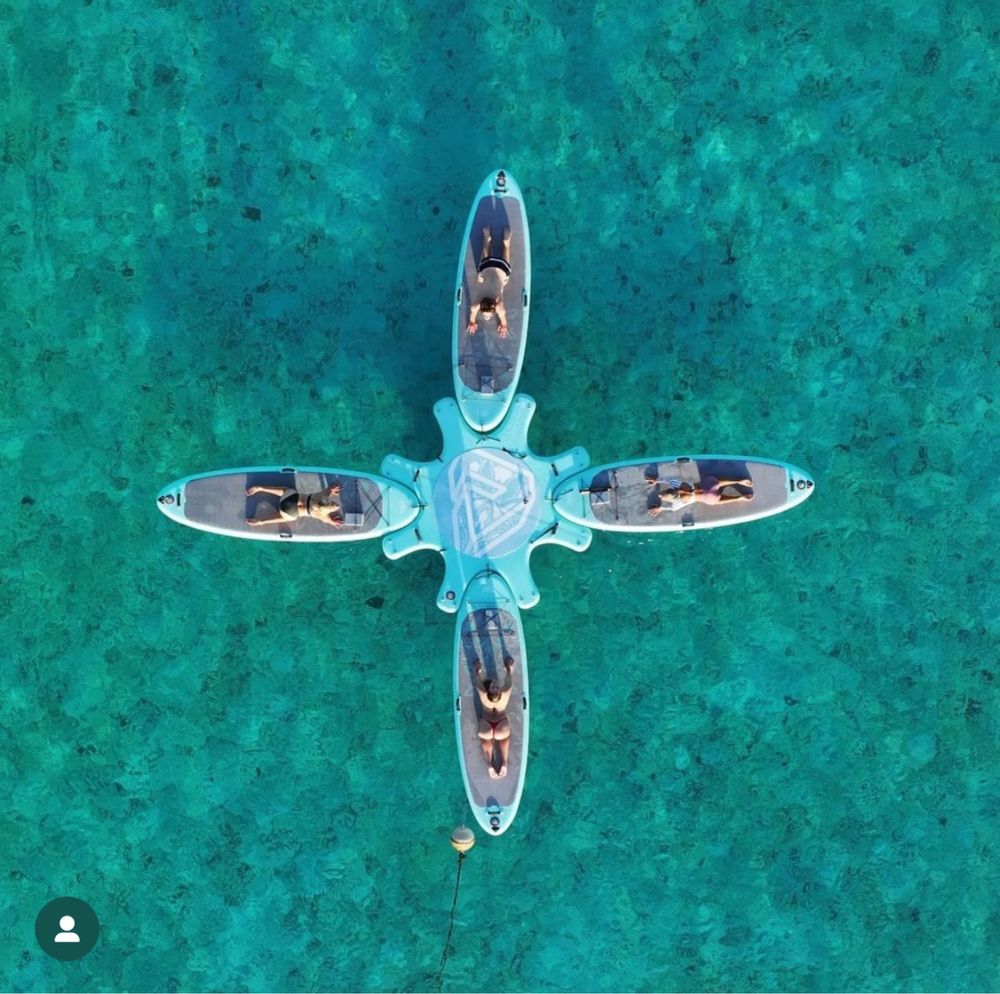 Stacja dokująca do jogi na SUP Aqua Marina Yoga Dock
