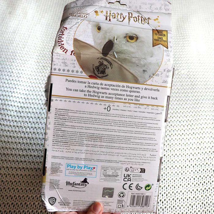 Нова м'яка іграшка, сова гедвиг, hedwig , harry potter, гаррі поттер