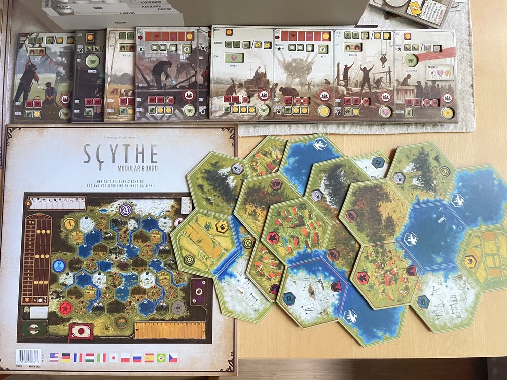 Scythe plus modular board