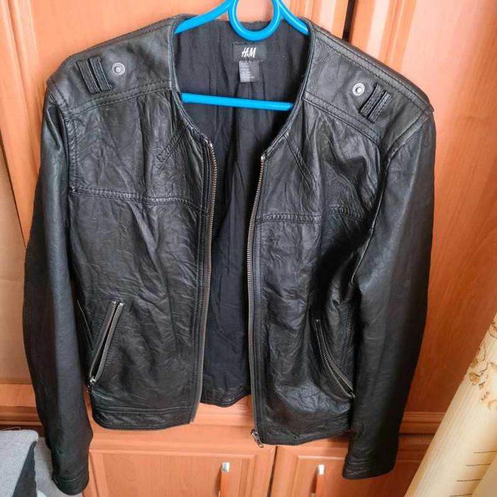 Damska kurtka skóra naturalna