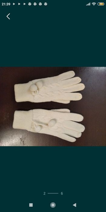 БЕЛЫЙ вязаный комплект