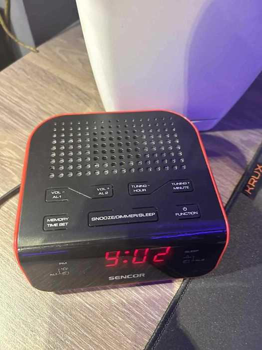 radio budzik sencor