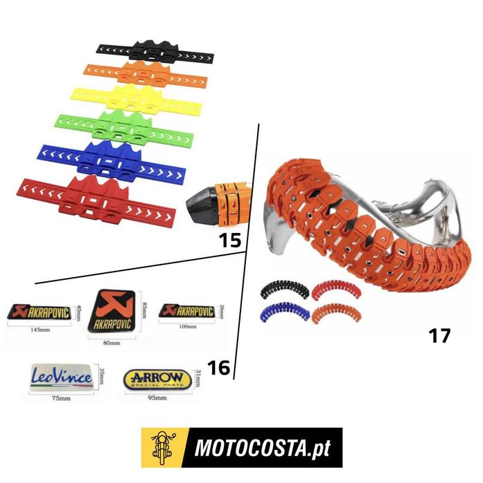 Escapes Moto - Silenciadores, Ponteiras e Acessórios - MOTOCOSTA