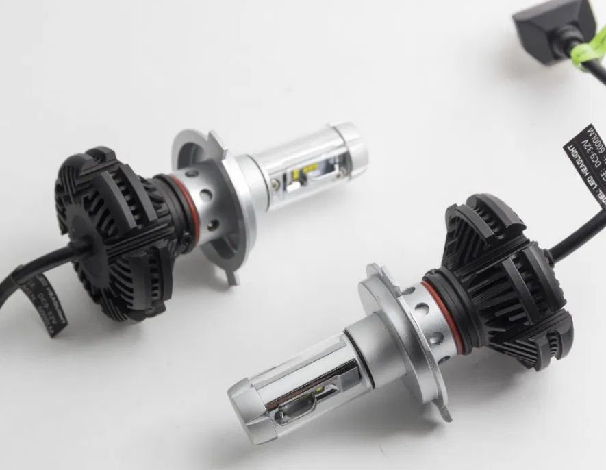 АКЦИЯ! Светодиодные лампы X3 H4 H7 H11 H3 Led Headlight 6000 Lm 50w