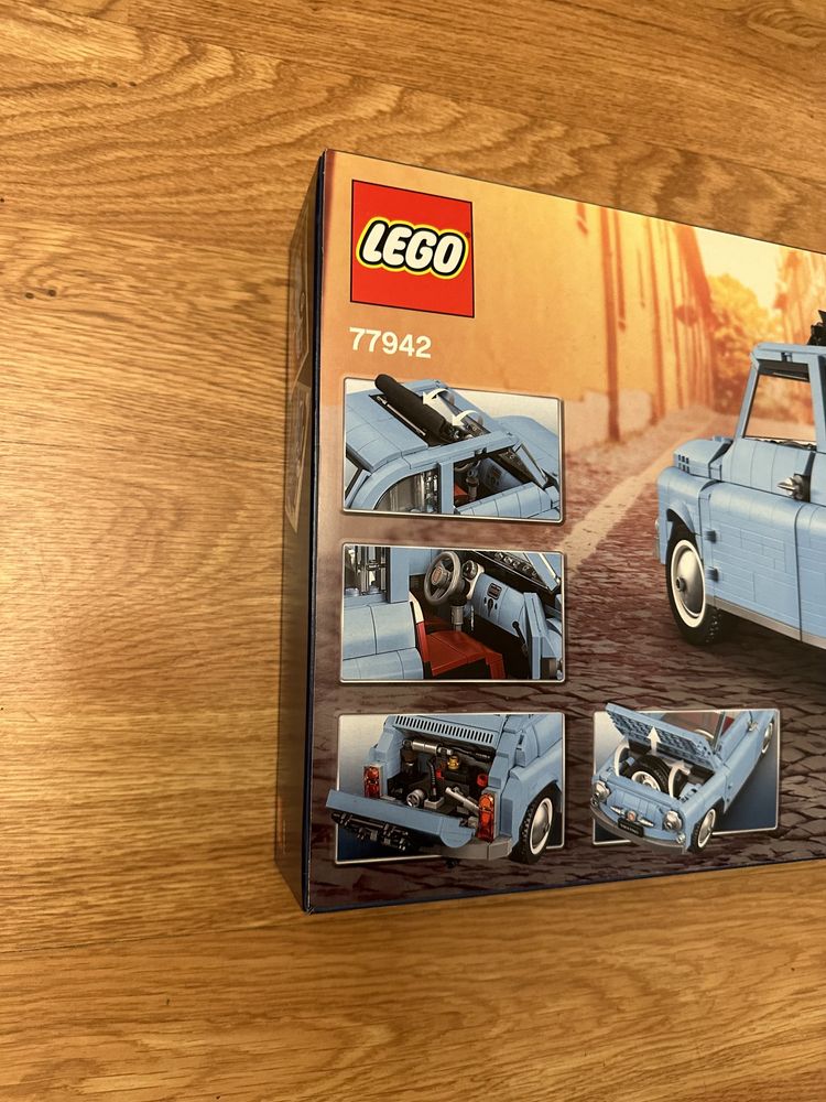 Lego 77942 Fiat 500 Blue Limited Edition