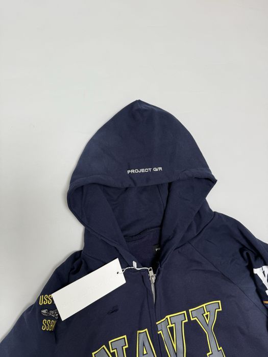 Зип худи Grailz project G/r Navy 2025 S M L XL balenciaga