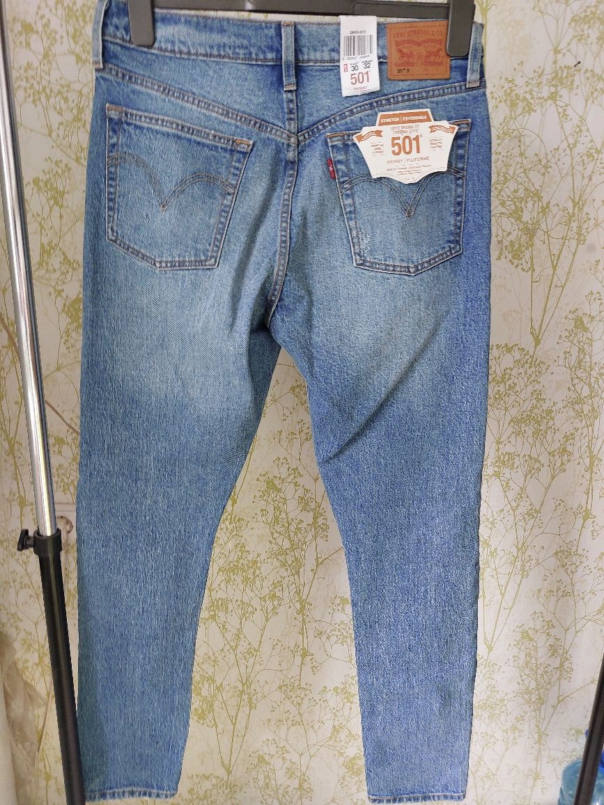 Джинси жіночі  Levi's 501 Skinny р. 30-32 29502-0013