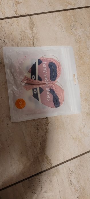 Kapcie skarpetki skarpety baby socks dziewczęce 13cm nowe