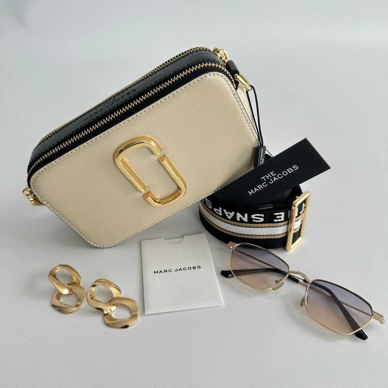Сумка Marc Jacobs Women's Snapshot белая