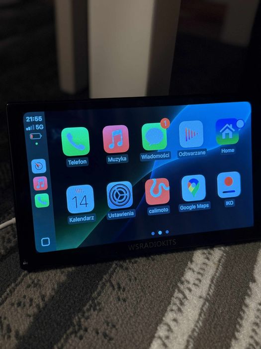 CARPLAy android bezprzewodowe radio samochodowe+kamera cofania