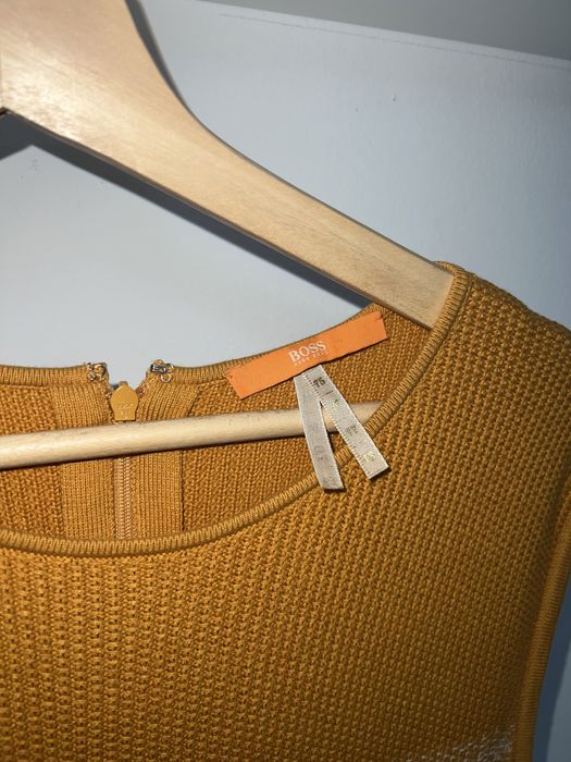 vestido hugo boss orange