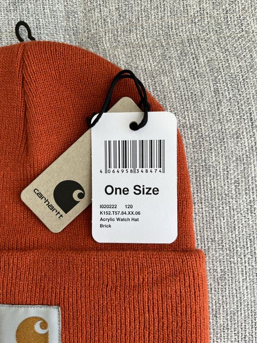 Оригінал Carhartt WIP Acrylic Watch Hat Шапка Нова Зимова (I026222)
