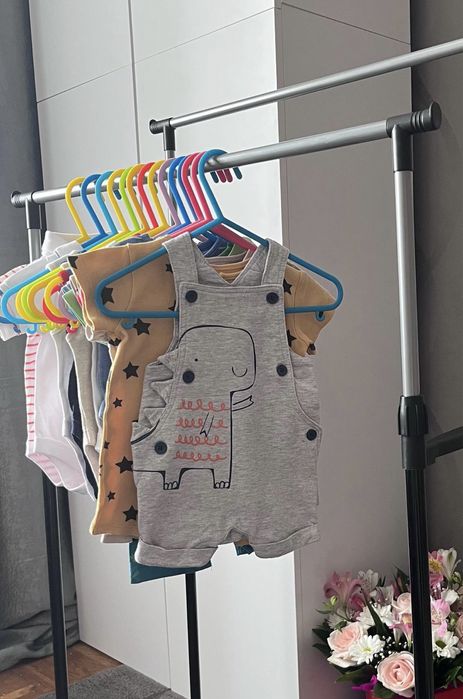 Великий набір, дитячі речі 50-56-62, 0-6міс